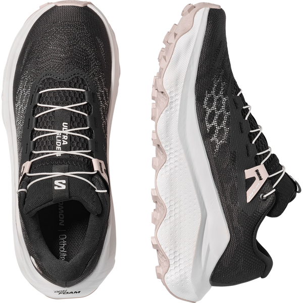 Salomon Womens Ultra Glide 4 (Black/White/Silver Cloud)