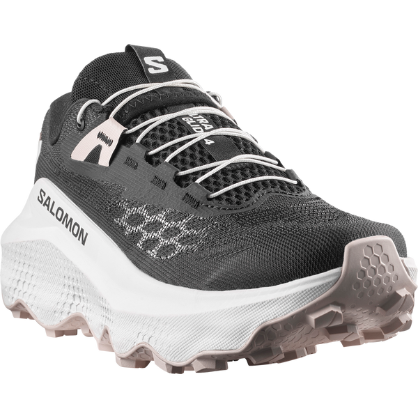 Salomon Womens Ultra Glide 4 (Black/White/Silver Cloud)