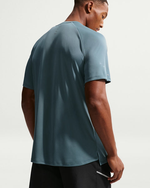 Nike Mens Stride Dri-FIT ADV Short-Sleeve Running Top (Mineral Slate)