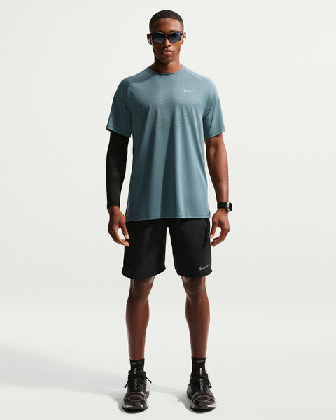 Nike Mens Stride Dri-FIT ADV Short-Sleeve Running Top (Mineral Slate)