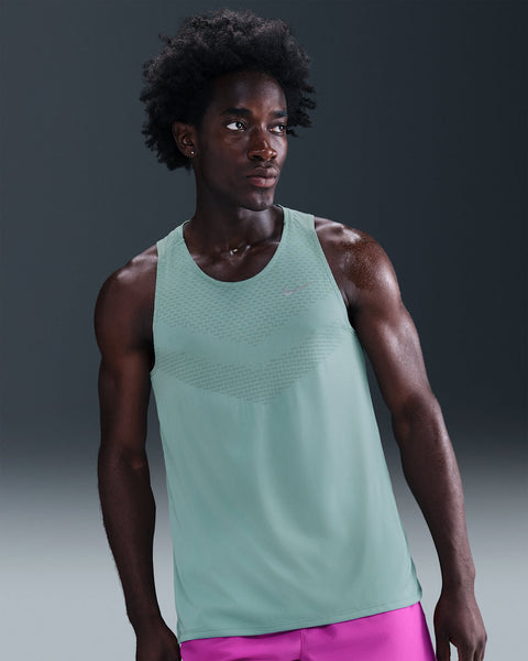 Nike Mens Stride Dri-Fit Run Tank (Cannon)