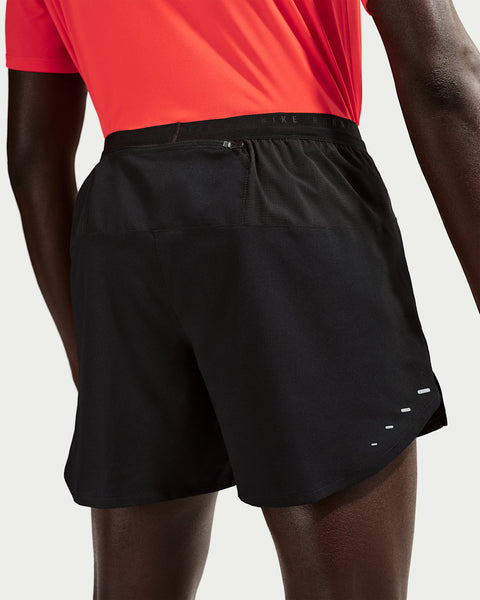 Nike Mens Dri Fit 5" Stride Run Short (2026) (Black)