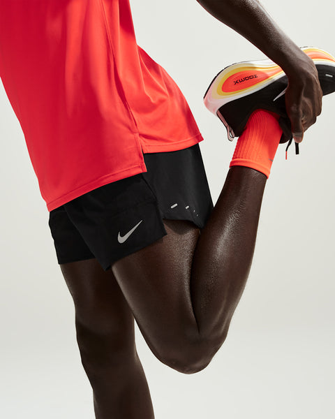 Nike Mens Dri Fit 5" Stride Run Short (2026) (Black)