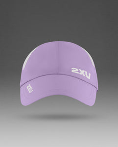 2XU Run Cap (Thistle/White)