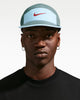 Nike Dri-FIT ADV Fly Unstructured Swoosh Cap (Khaki/Sky)