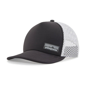Black and top white patagonia hat
