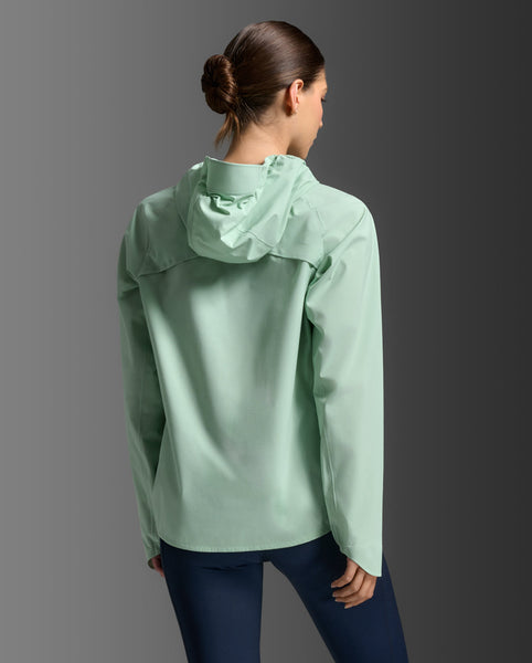 2XU Women’s Ignition Shield WP Jacket (Digital Mint/Digital Mint Reflective)