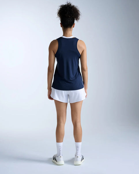 2XU Womens Aero Singlet (Midnight/Silver Reflective)