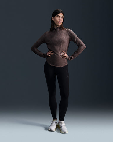 Nike Women's Swift High-Waist 7/8 Run Tight w Pockets (Black)