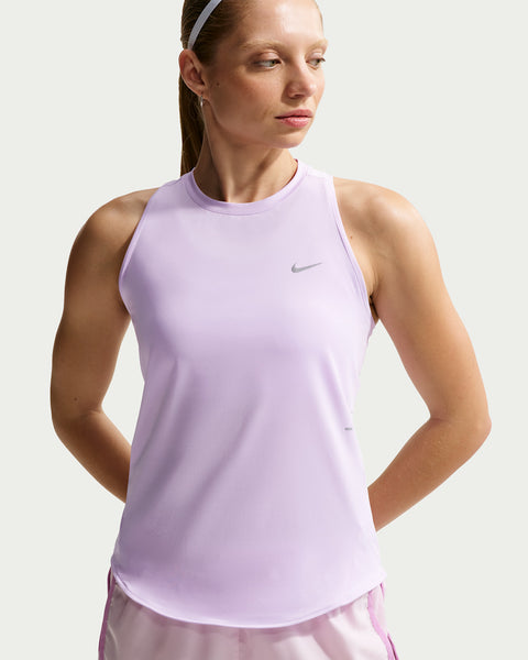 Nike Womens Swift Dri-Fit Run Tank (Violet Mist)