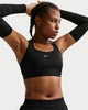 Nike Women's Swift  High-Support Lightly Lined Sports Bra (Black)