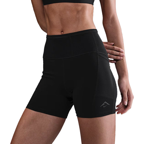 Nike Womens Dri-Fit Trail 4'' Trail Tight Short (Black)