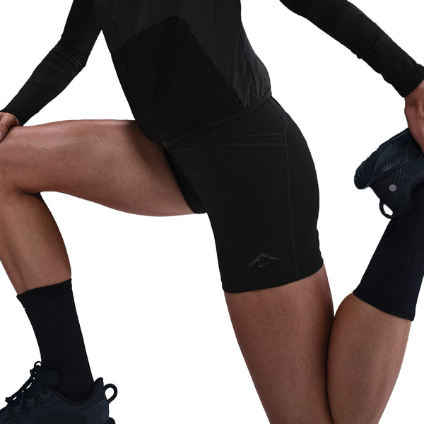 Nike Womens Dri-Fit Trail 4'' Trail Tight Short (Black)