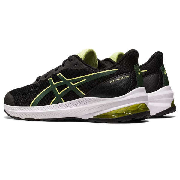 Asics GT 1000 12 GS (Black/Rain Forest)