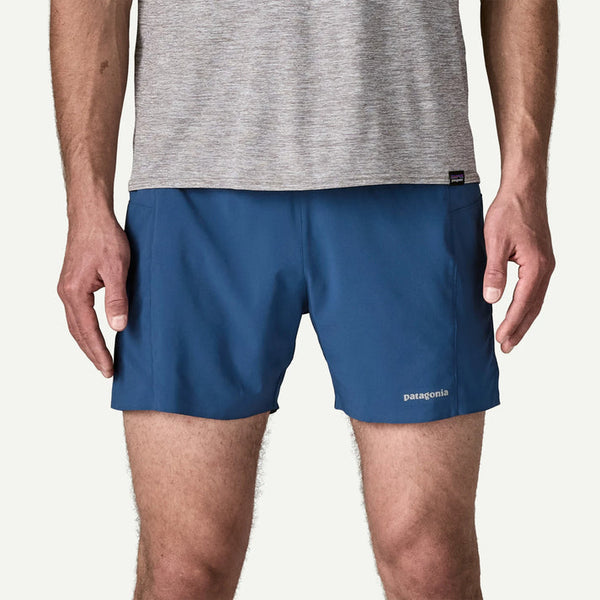 Patagonia Mens Strider Pro 5" Run Short (Clement Blue)