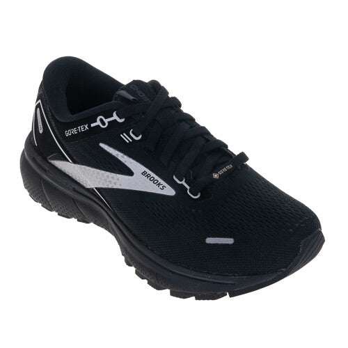 Brooks Womens Ghost 14 GTX (B) (Black/Silver)