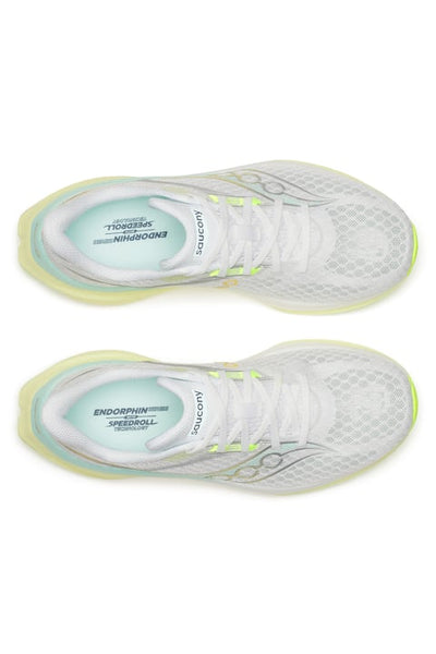 Saucony Womens Endorphin Speed 5 (White/Tender)