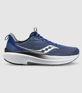 Saucony Mens Echelon 9 (2E) (Indigo/Black/Bleu/Noir)