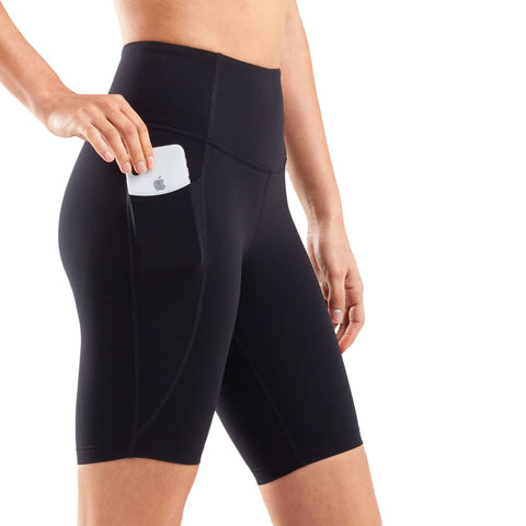 2XU Womens Fitness New Heights Bike Short (black)