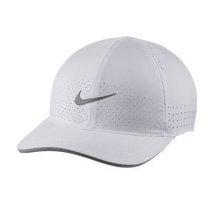 Nike Unisex Featherlight Run Cap (White)