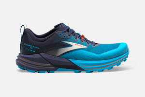 Brooks Mens Cascadia 16 (Peacoat/Atomic Blue)