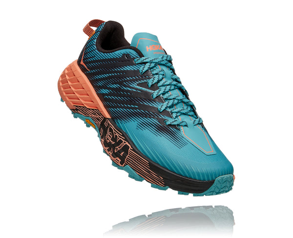 Hoka One One W Speedgoat 4 (Aquarelle/Cantaloupe)