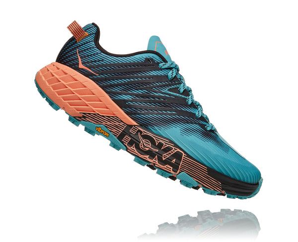 Hoka One One W Speedgoat 4 (Aquarelle/Cantaloupe)