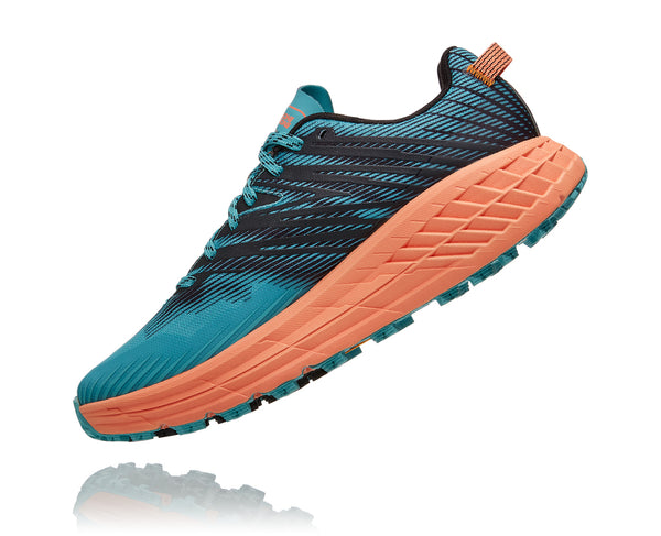 Hoka One One W Speedgoat 4 (Aquarelle/Cantaloupe)