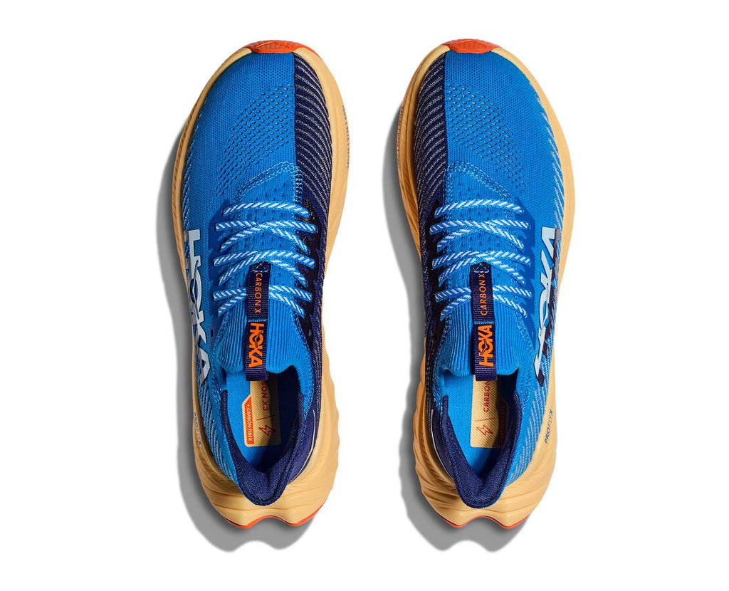 Hoka One One M Carbon X 3 (Coastal Sky/Bellwether Blue) – The Happy Runner