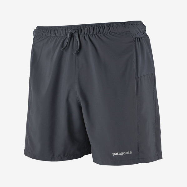 Patagonia M Strider Pro 5" Run Short (Smoulder Blue)