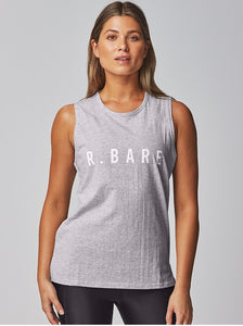 Running Bare Easy Rider Muscle Tank (Silver)
