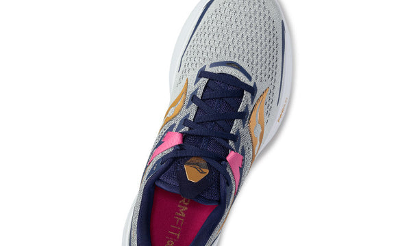 Saucony Womens Ride 15 (Prospect Glass Gris)