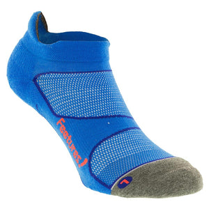 Feetures Elite Max Cushion No Show (Bright Blue/Lava)