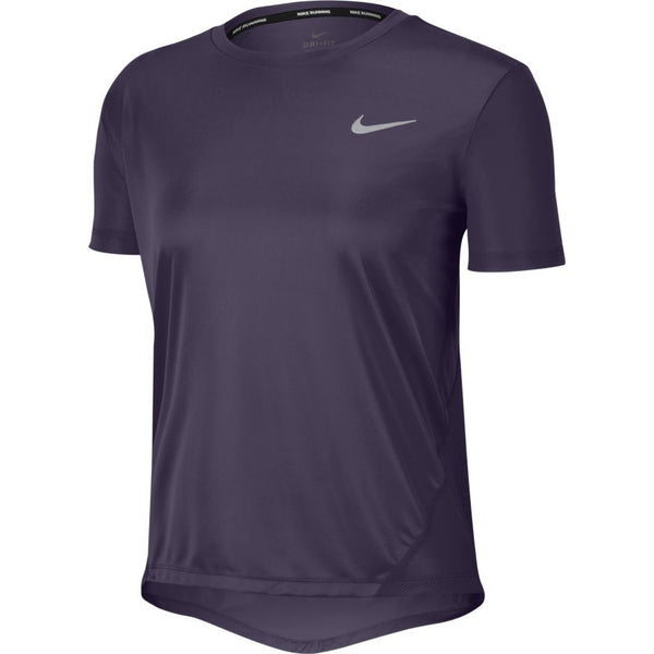 Nike W Miler Short Sleeve Running Top (Plum)
