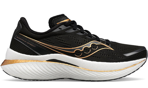 Saucony Mens Endorphin Speed 3 (Black/Goldstruck/Noir)