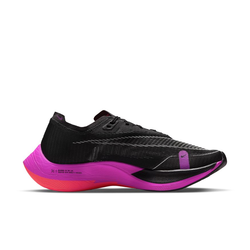 Nike Mens Zoom X Vaporfly Next % 2 (Black/Flash Crimson)