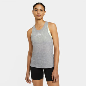 Nike W City Sleek Trail Running Tank (Silver)