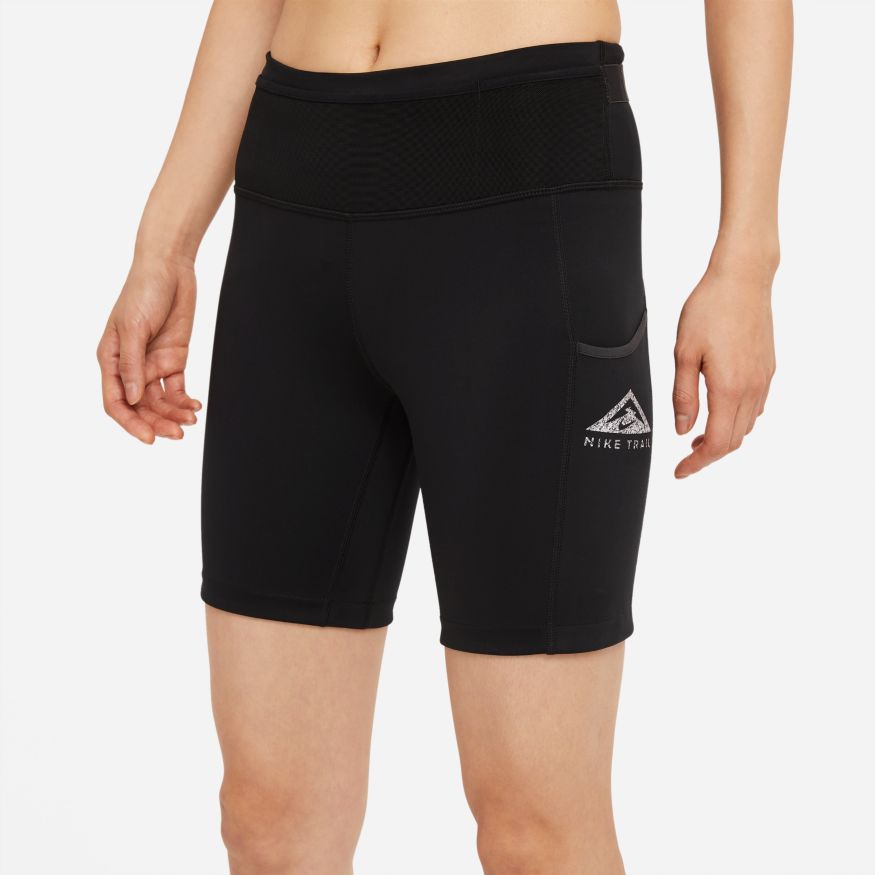 Nike W Epic Luxe Trail Running Short (Black/Reflective Silver)