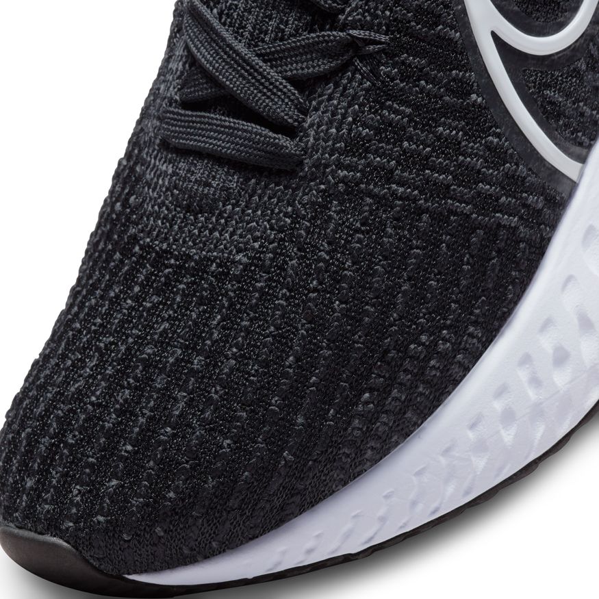 Nike Women's React sold Infinity Run Flyknit Running Shoes, Black/White