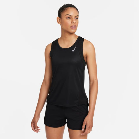Nike W Dri-Fit Run Singlet (Black)