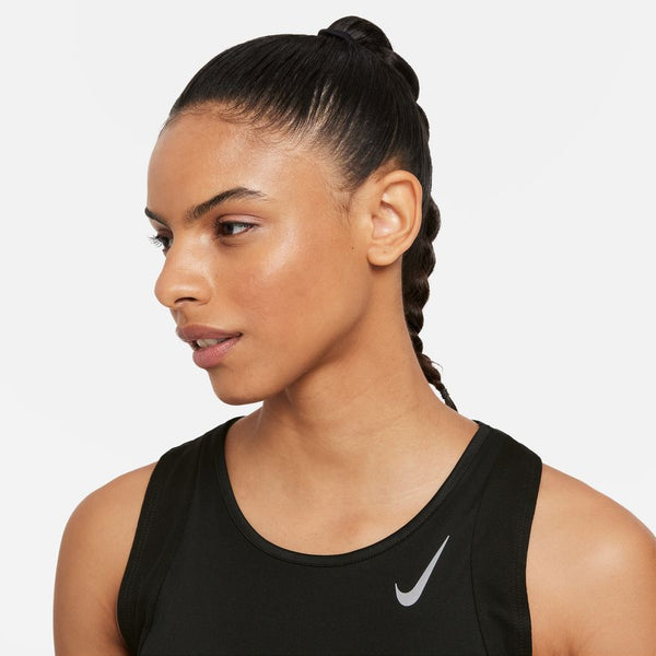 Nike W Dri-Fit Run Singlet (Black)