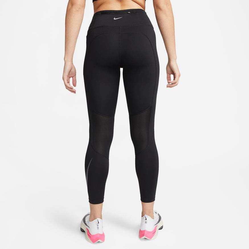 Nike Women s Fast Mid Rise 7 8 Running Leggings with Pockets Black