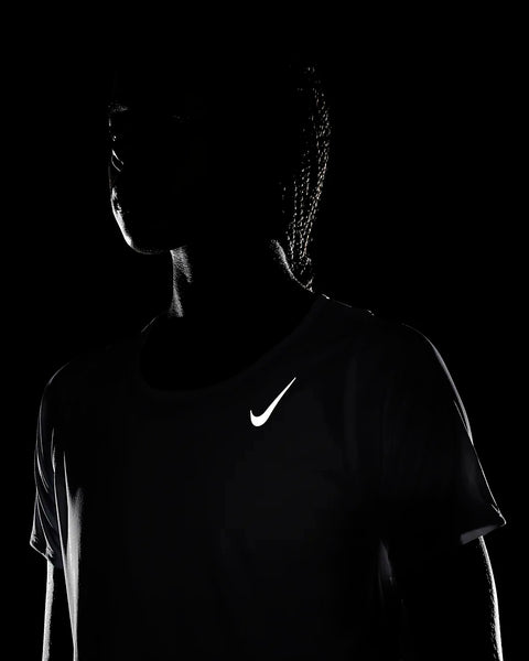 Nike W Dri-Fit Race Shirt (White)