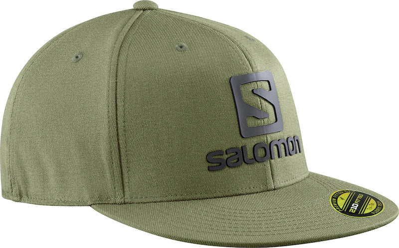 Salomon Logo Cap Flexfit Cap (Olive Night)