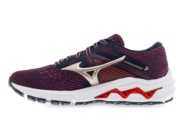 Mizuno W Wave Inspire 17 (India Ink/Gold/Red)