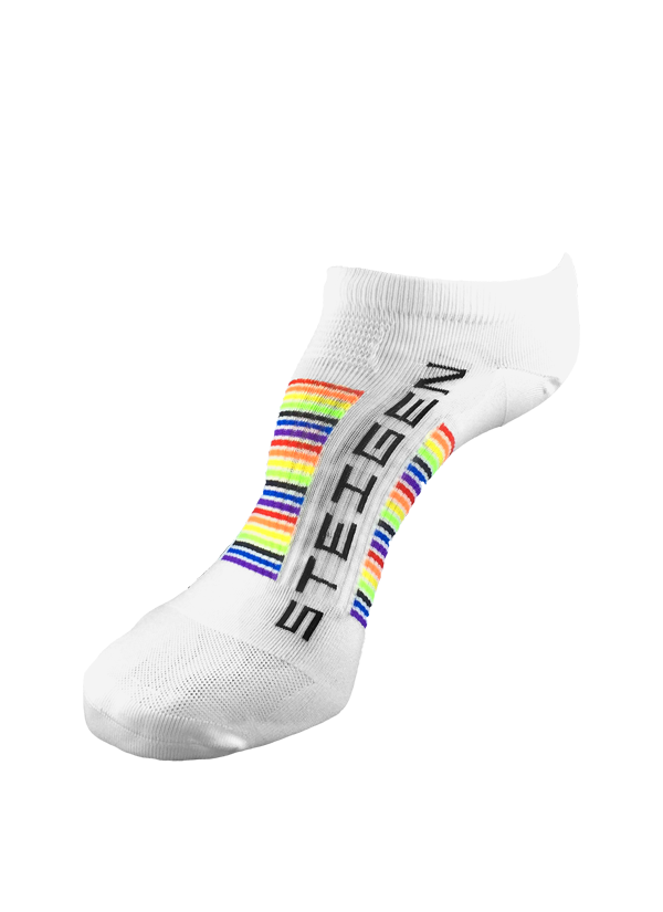 Steigen Unisex (5-12) Zero Length (White/Rainbow)