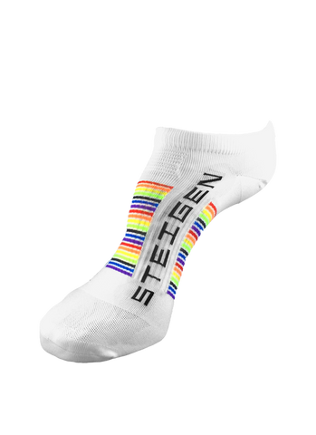 Steigen Unisex (5-12) Zero Length (White/Rainbow)