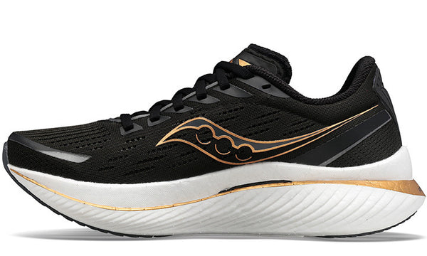 Saucony Womens Endorphin Speed 3 (Black/Goldstruck/Noir)